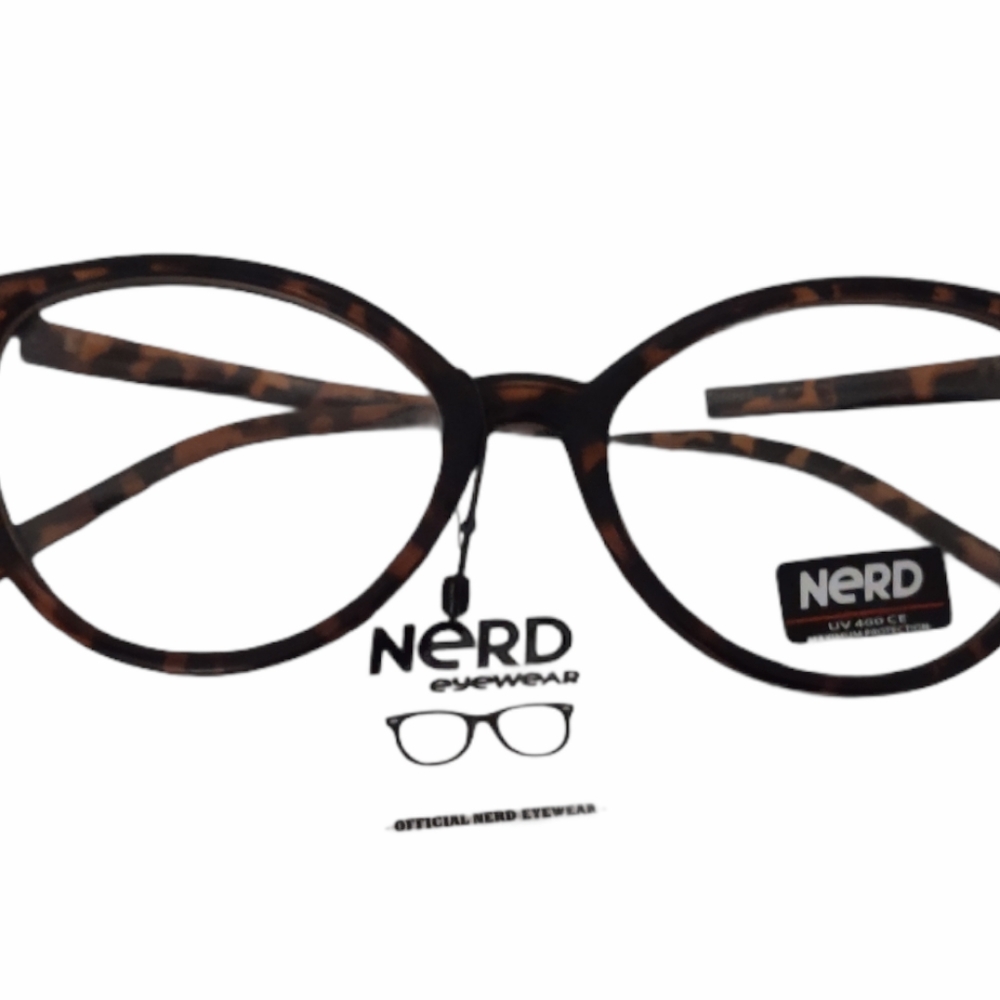 Nerd Glasses - NERD 1216, Tortoise Frame